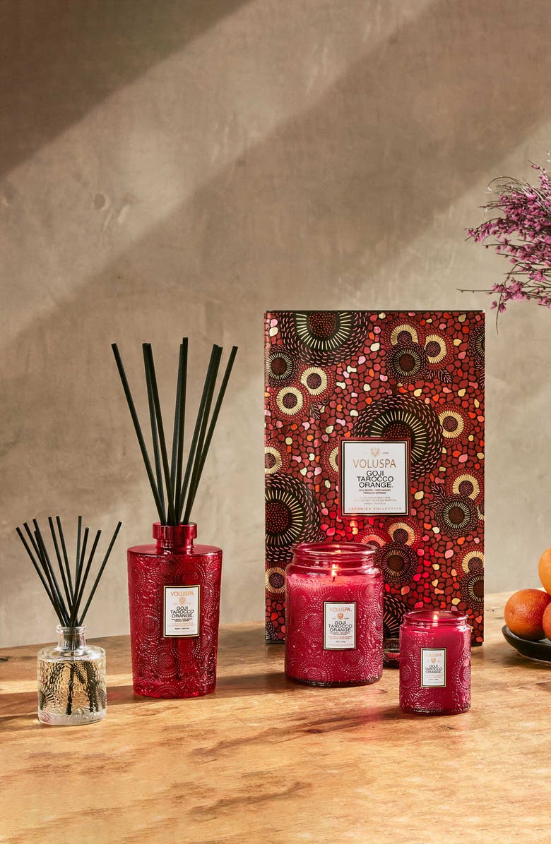 Voluspa Goji Tarocco Orange Luxe Reed Diffuser, Alternate, color, Goji Tobacco