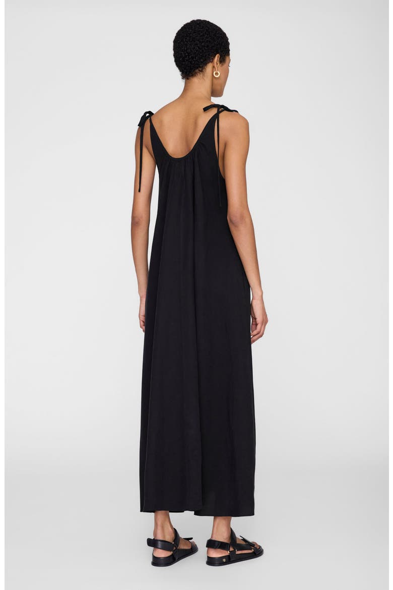 Flora Dress, Alternate, color, Black