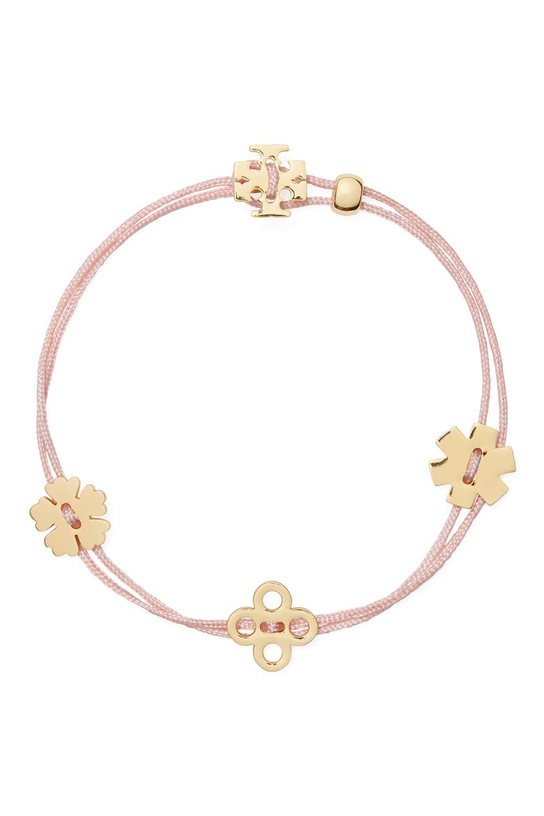 Forget Me Not Cord Bracelet, Main, color, PINK