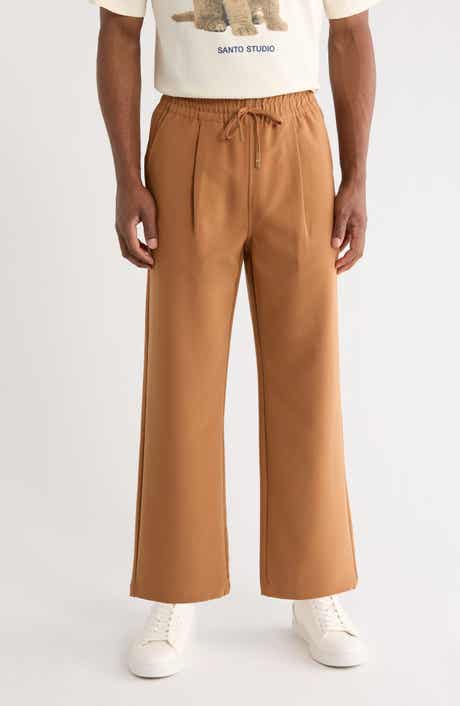 SANTO STUDIO Veloce Cotton Neoprene Track Pants