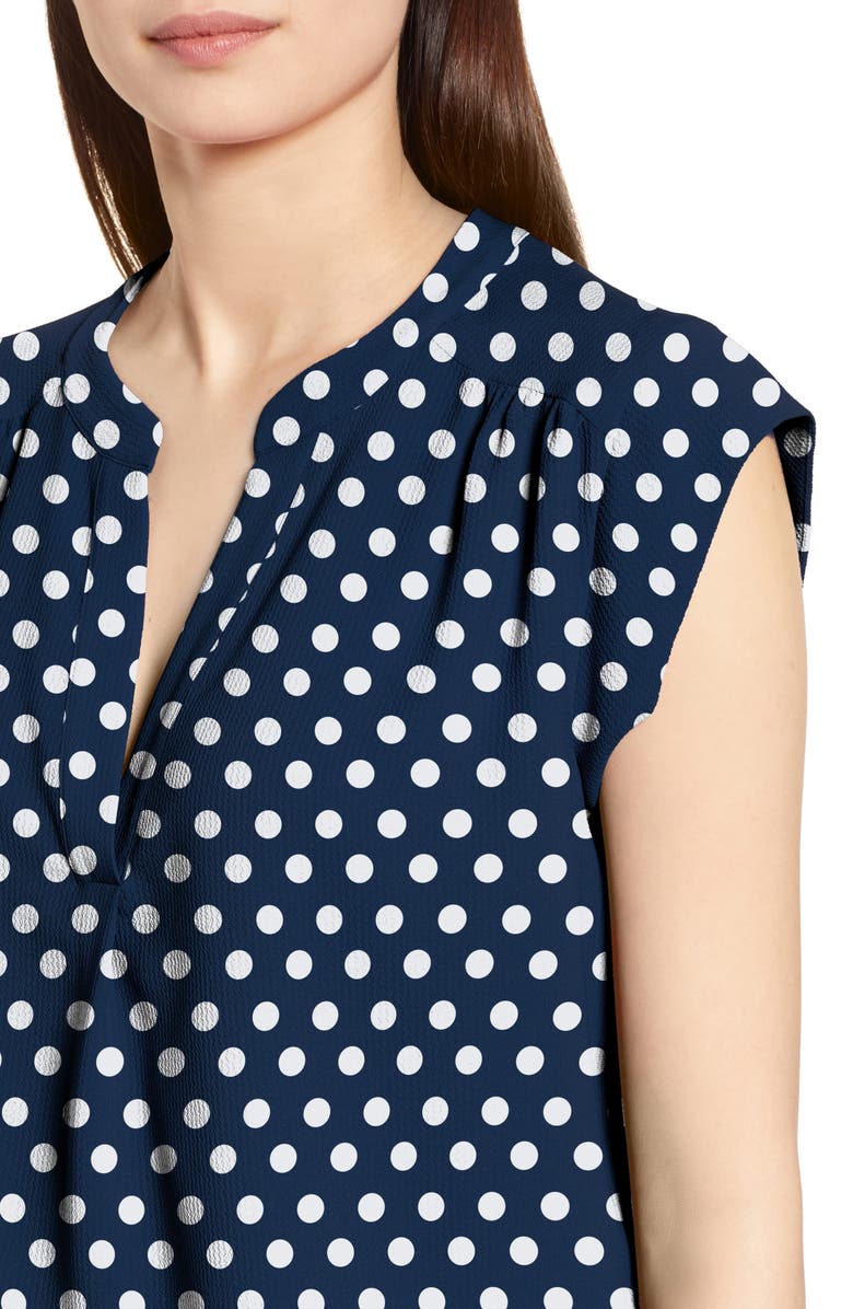 GIBSONLOOK Gibson x International Women's Day Ruthie Split Neck Blouse, Alternate, color, 