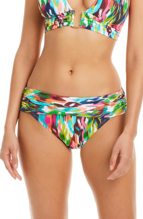 Foldover Hipster Bikini Bottoms