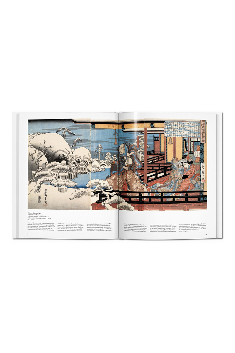 Hiroshige Book, Alternate, color, White