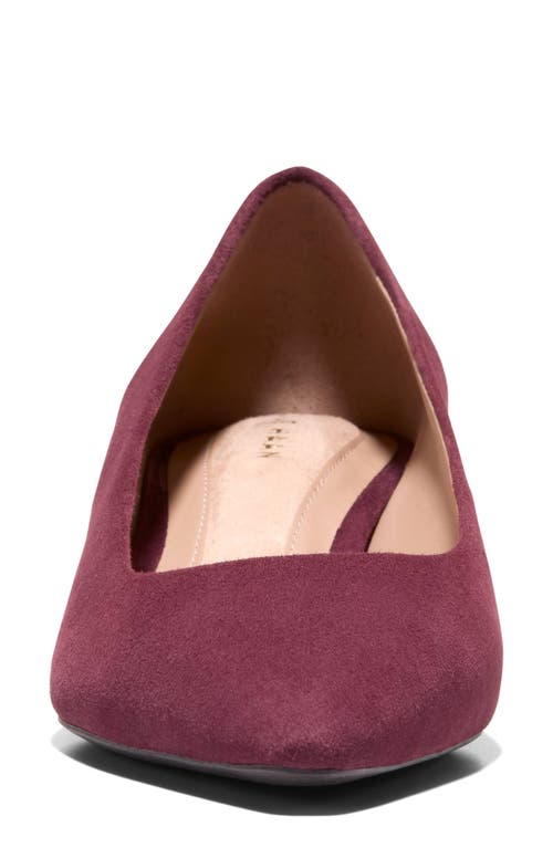 Cole Haan The Go-to Jocelyn Pointed Toe Pump In Purple