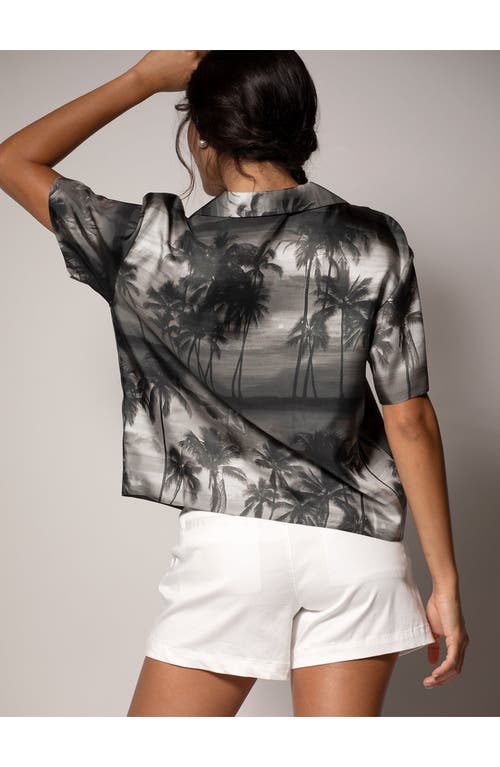 Tori Richard In The Mood Cabana Top In Black