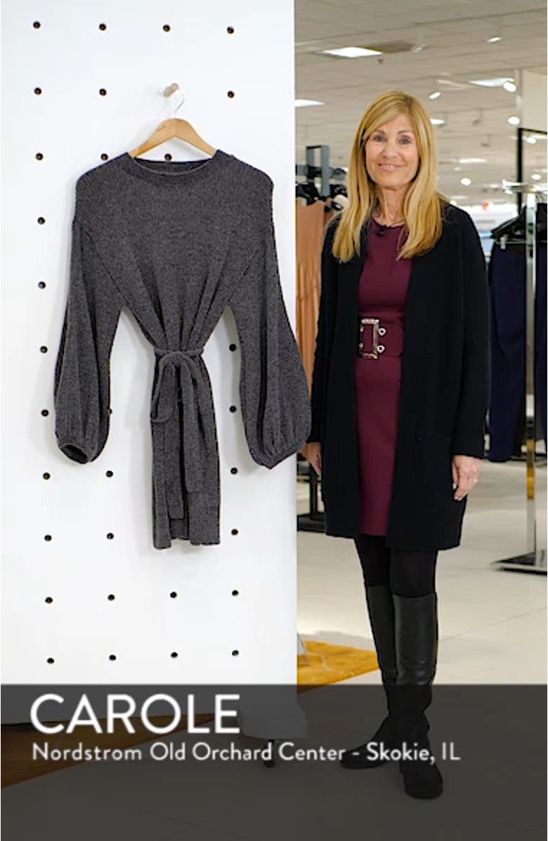 Shimmer Sweater Dress, sales video thumbnail