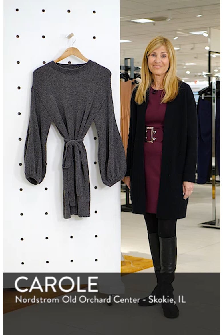 Shimmer Sweater Dress (Nordstrom Exclusive) video