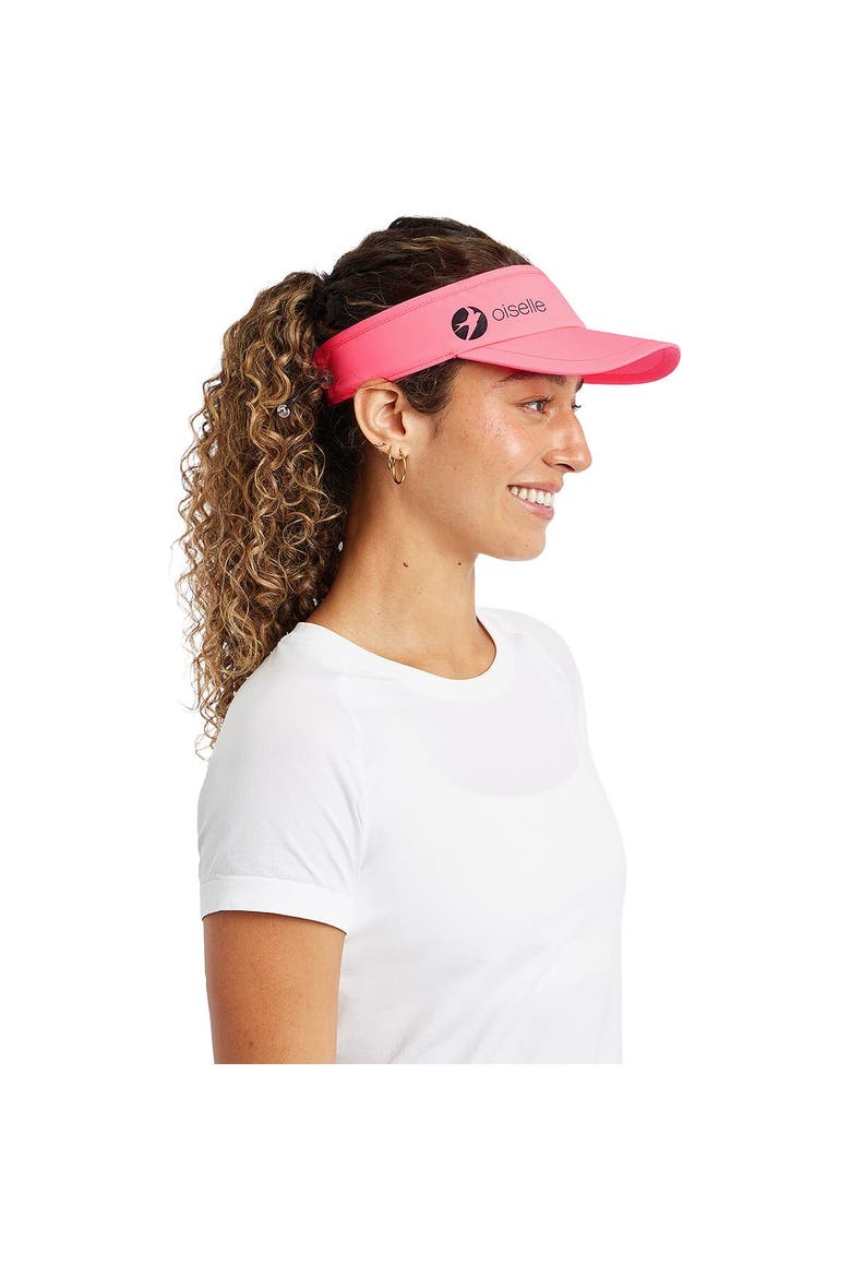 Foldable Ra Visor, Alternate, color, Neon Pink