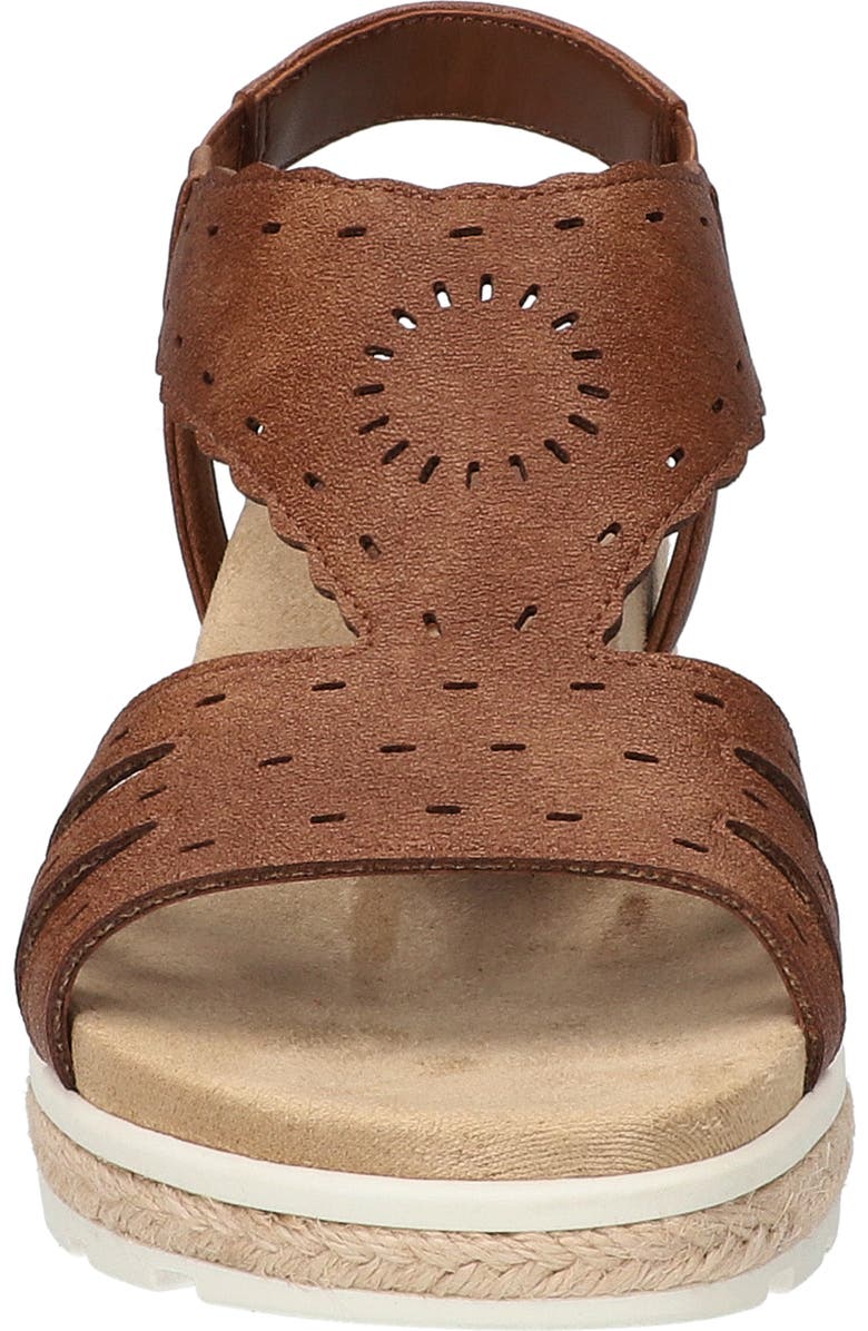 EASY STREET Fran Slingback Wedge Sandal, Alternate, color, Tan