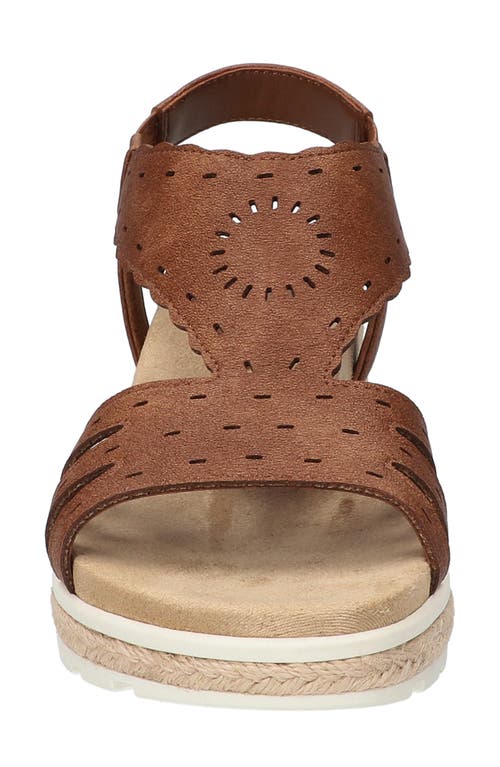 EASY STREET EASY STREET FRAN SLINGBACK WEDGE SANDAL 