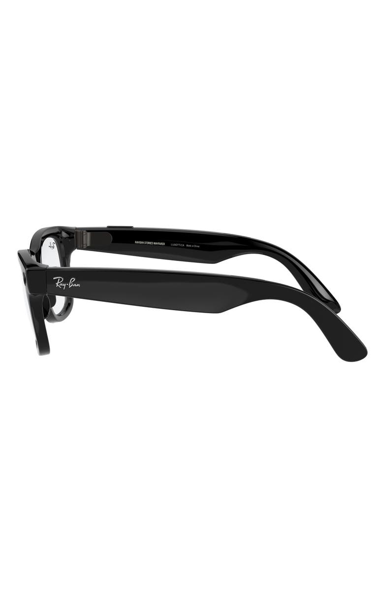 Ray-Ban Stories | Wayfarer 50mm Transitions<sup>®</sup> G-15 Green Smart Glasses, Alternate, color,