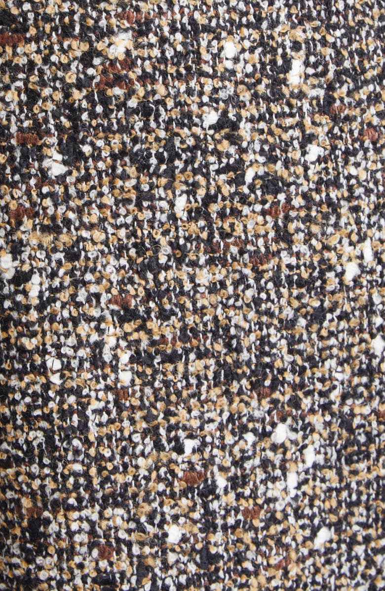 ST. JOHN High Waist Bouclé Tweed Wide Leg Pants, Alternate, color, Blem Black Ecru Multi