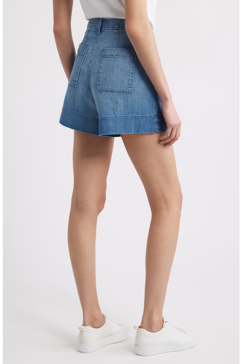 Waterford Denim Walking Shorts, Alternate, color, BLUE WITH LIGHT WASH