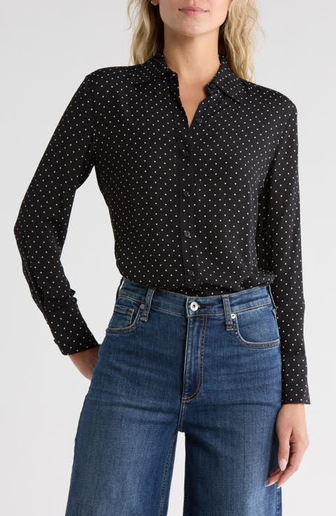 Antonia Polka Dot Shirt