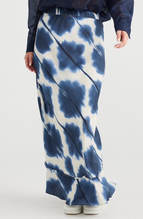 Brave+True Corrine Bias Cut Maxi Skirt in Flower Bomb 