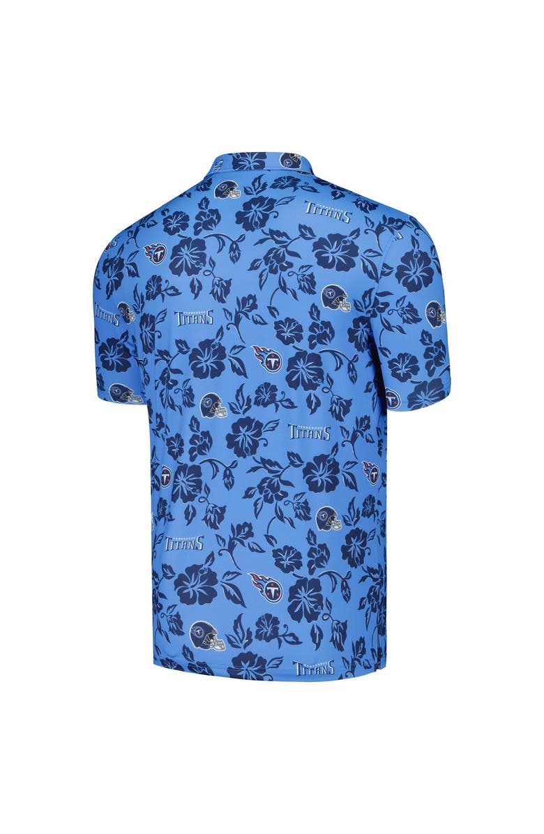 Reyn Spooner Men's Reyn Spooner Light Blue Tennessee Titans Pua Performance Polo, Alternate, color, Light Blue