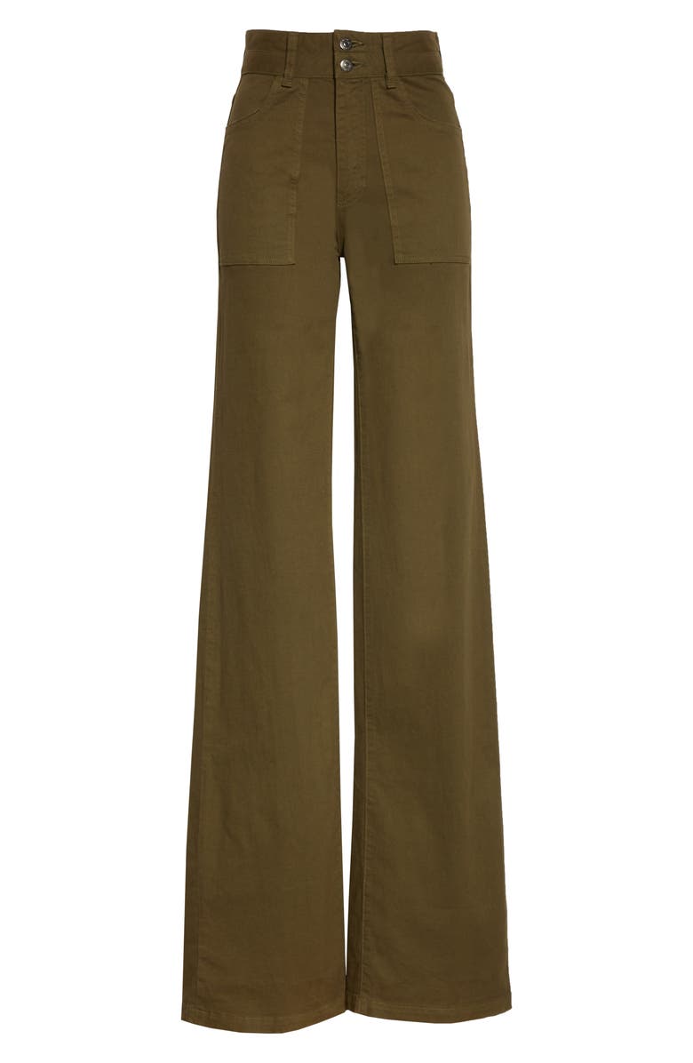 Veronica Beard Crosbie High Waist Cargo Jeans, Alternate, color, 