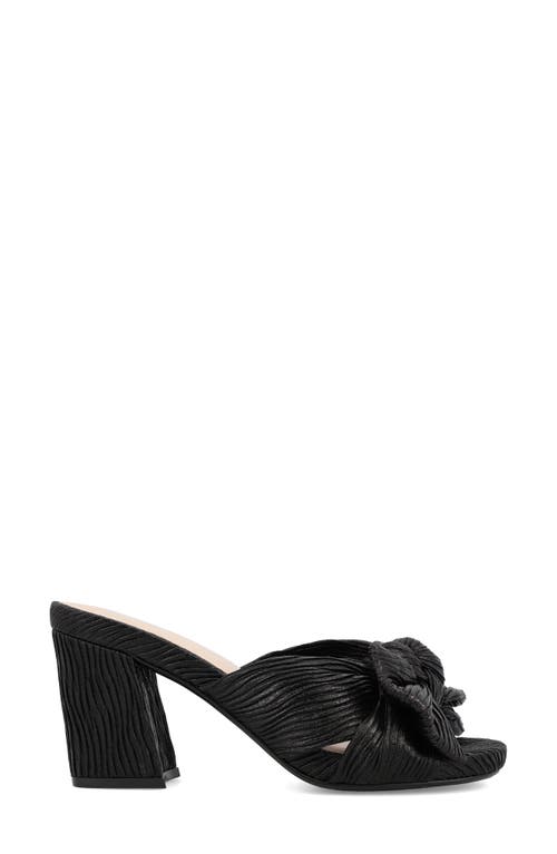 Mia Mechelle Slide Sandal In Black