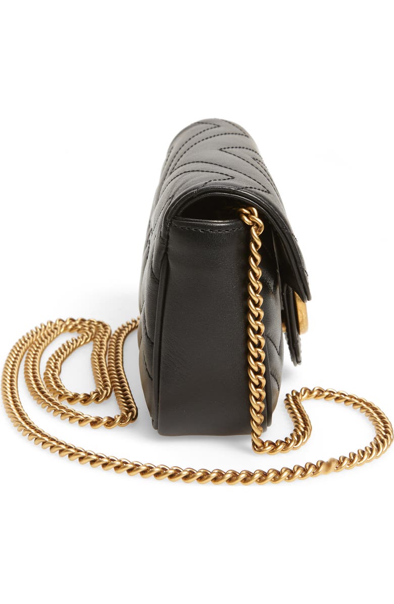 Gucci GG Matelassé Leather Shoulder Bag, Alternate, color,