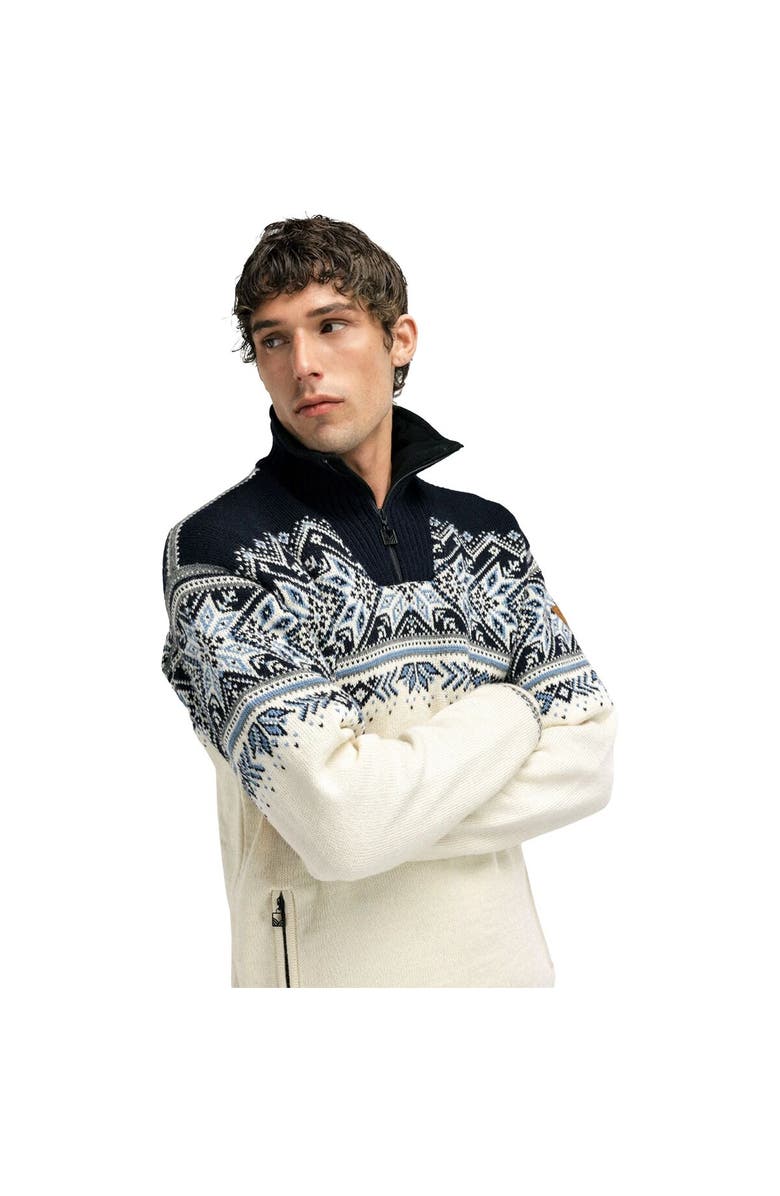 Dale of Norway Vail Sweater - Men's, Alternate, color, Off White/Smoke/Midnight Navy