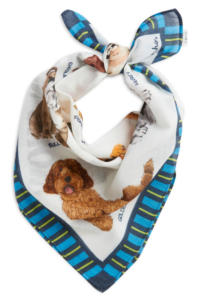 Dog Days Bandana, Alternate, color, NAVY