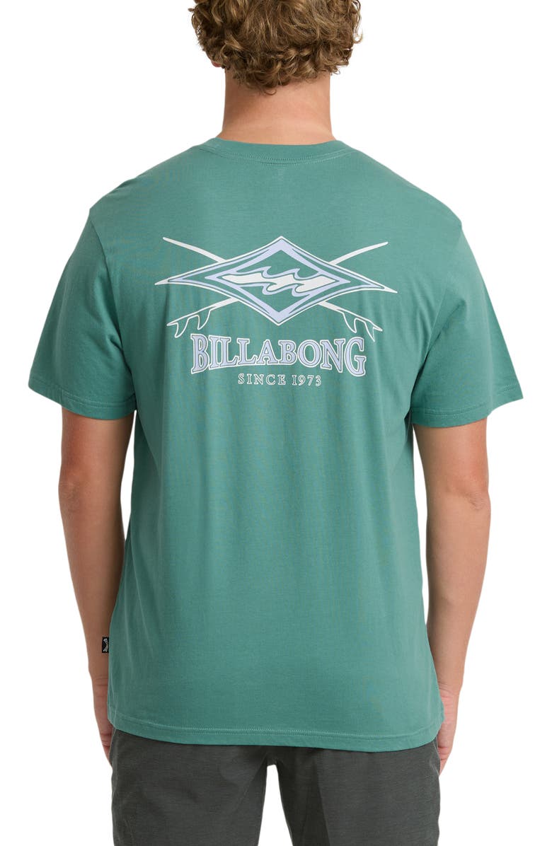 Billabong Crossboards Premium Graphic T-Shirt, Alternate, color, Deep Sea