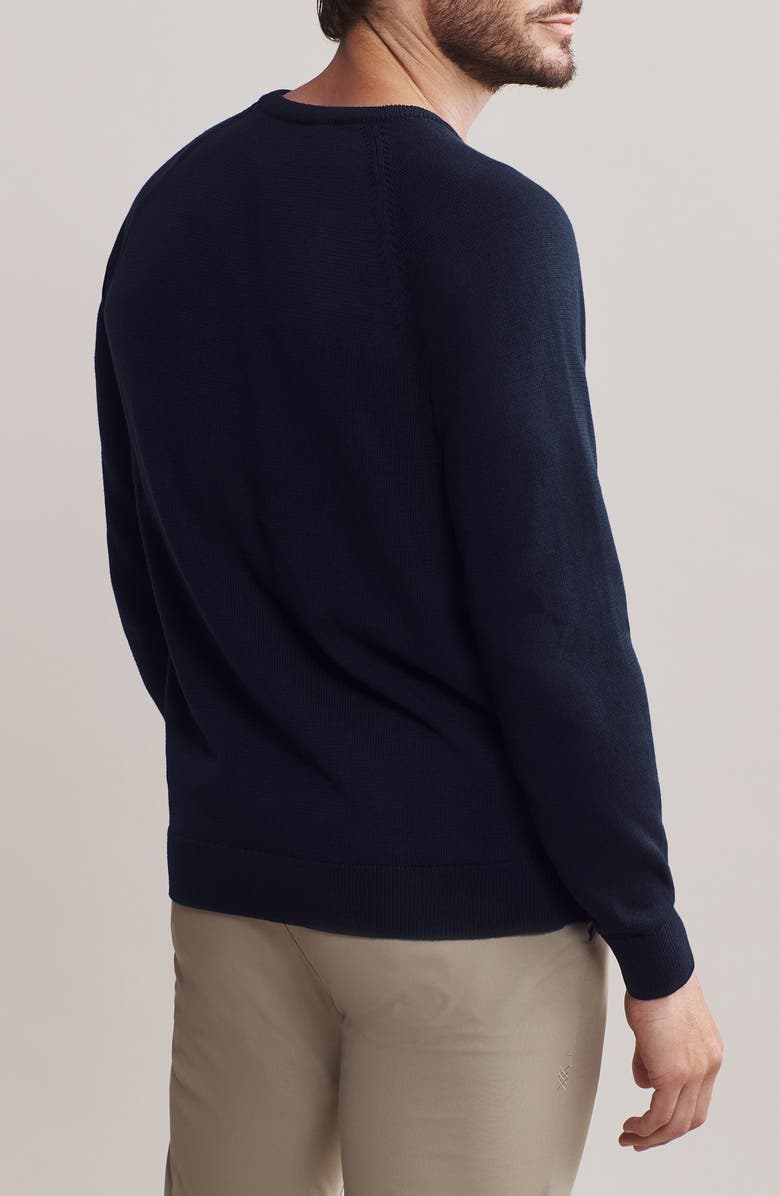 Rhone Commuter Crewneck Sweater, Alternate, color, True Navy