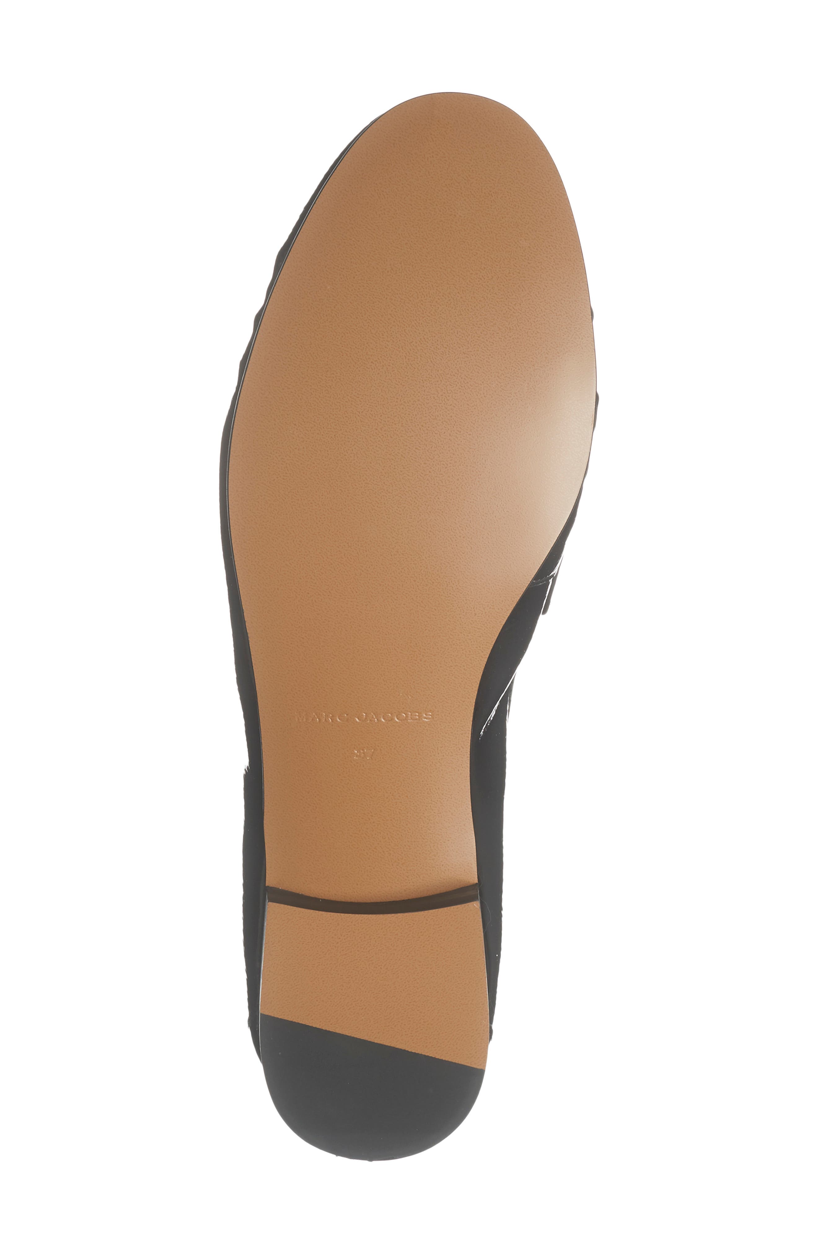 Marc Jacobs The Bold Logo Loafer, Alternate, color, Black