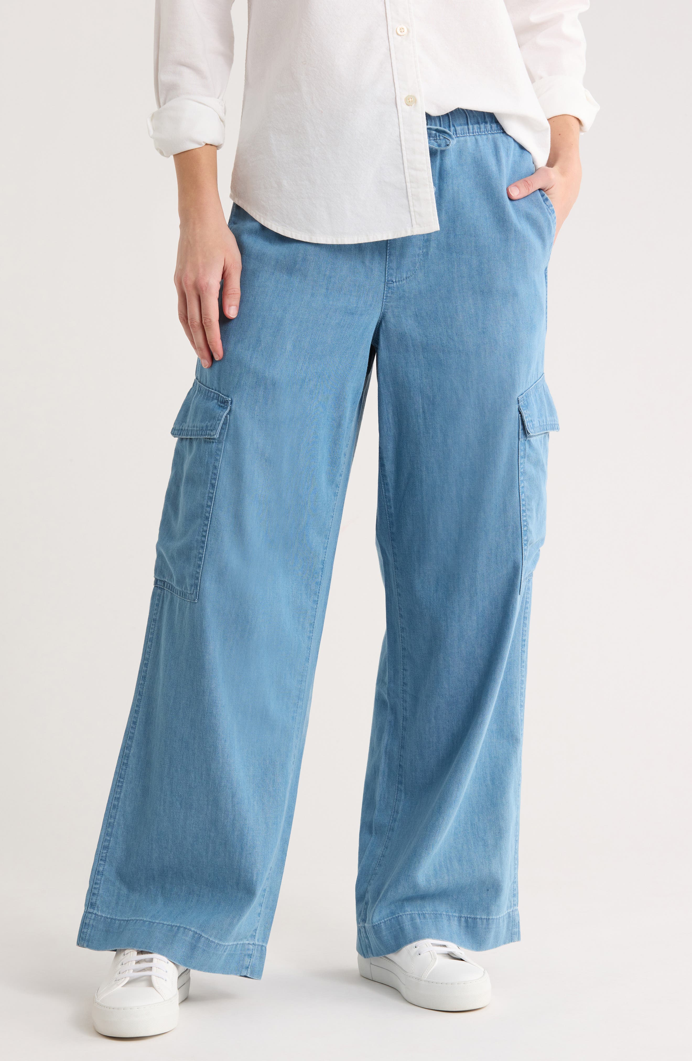 Lightweight Cotton Cargo Pants - image 5