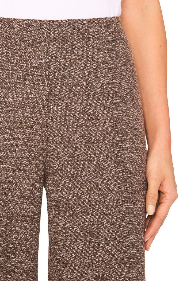 Halogen<sup>®</sup> High Waist Flare Leg Sweater Pants, Alternate, color, Delicioso