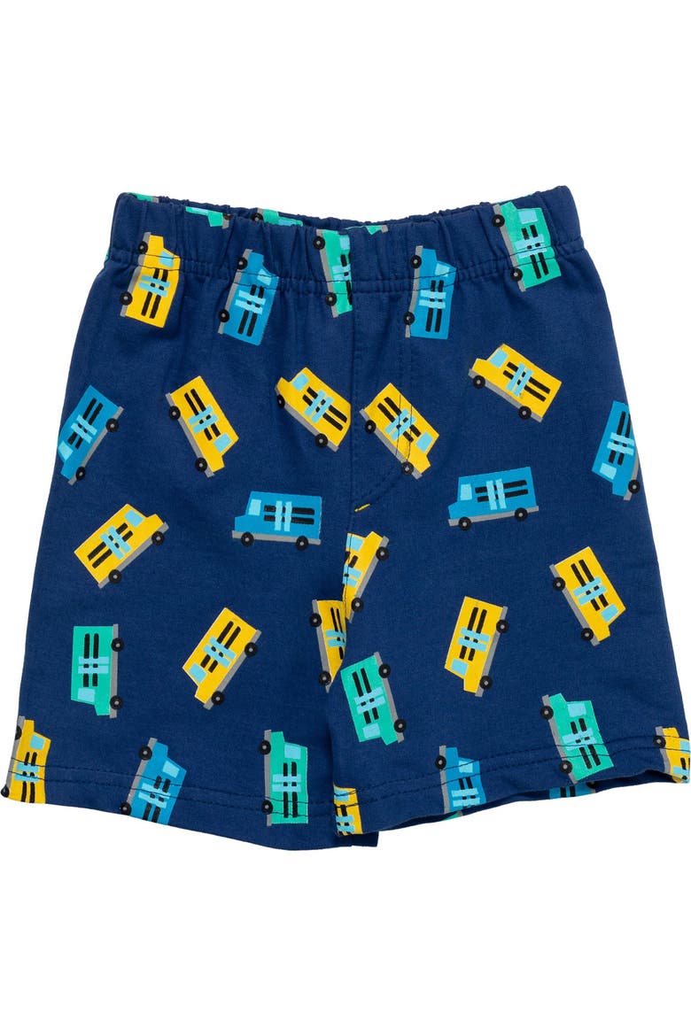 2-Piece Tee and Shorts Set, Alternate, color, JJ Yellow Navy