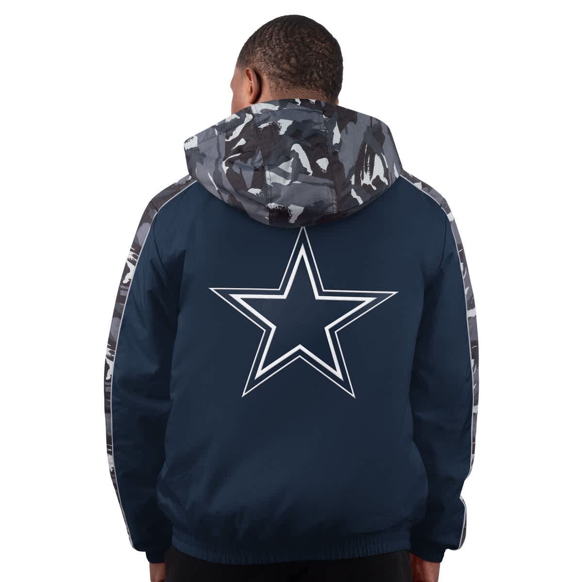 Men's Starter  Navy Dallas Cowboys Thursday Night Gridiron Full-Zip Jacket - image 2