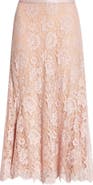 Michael Kors Collection Dance Crushed Floral Lace Skirt