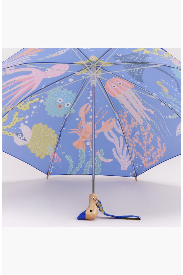 Meri Meri Duckling Kids' Umbrella, Alternate, color, Under The Sea