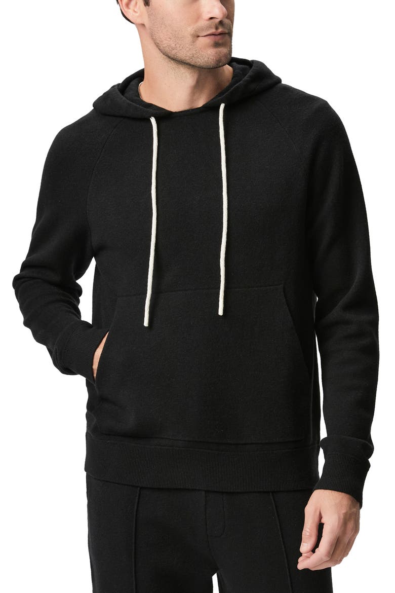 Donaldson Sweater Hoodie, Alternate, color, BLACK