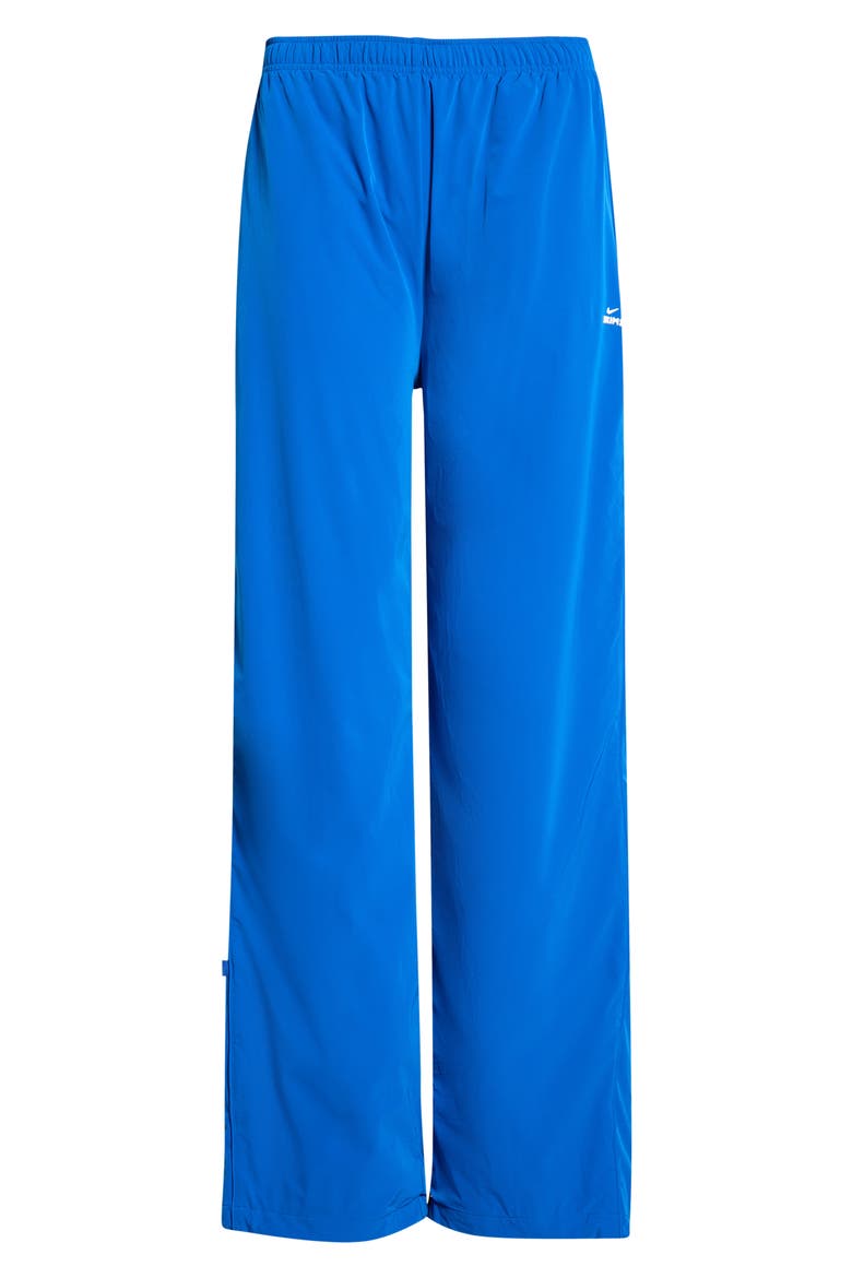 Oversize Stretch Nylon Pants, Main, color, NSKM COBALT
