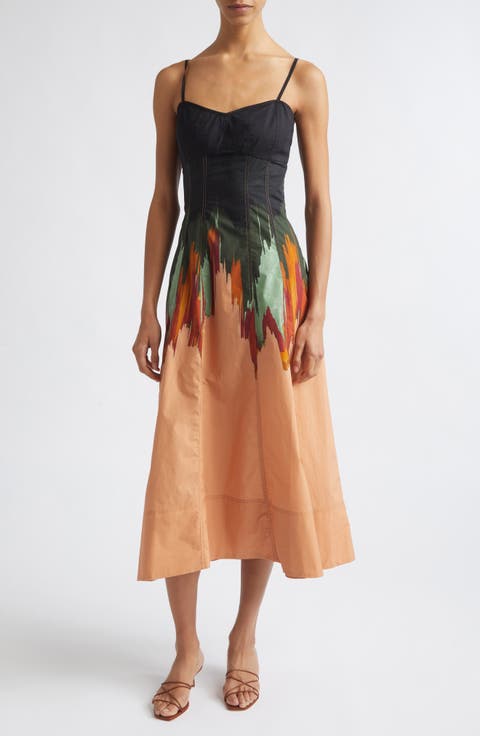 Fiora Floral Cotton Dress