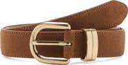 MANGO Suede Belt