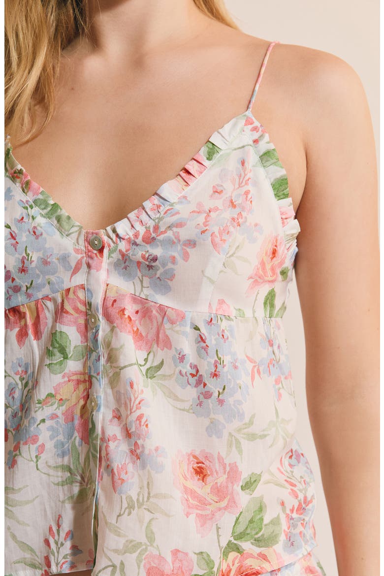 Orchidee Pajama Top, Alternate, color, ECRU