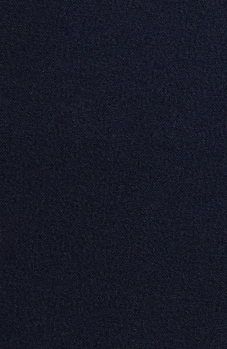 Tahari ASL Bird Eye Straight Leg Pants, Alternate, color, New Navy