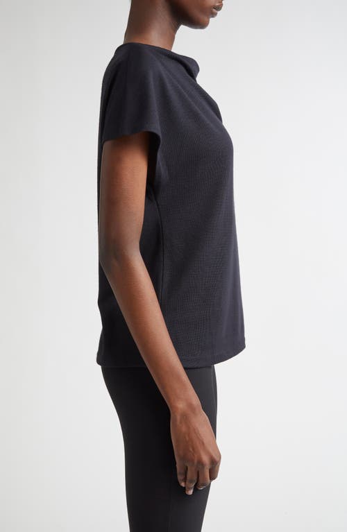 Vince Cowl Neck Top In Blue