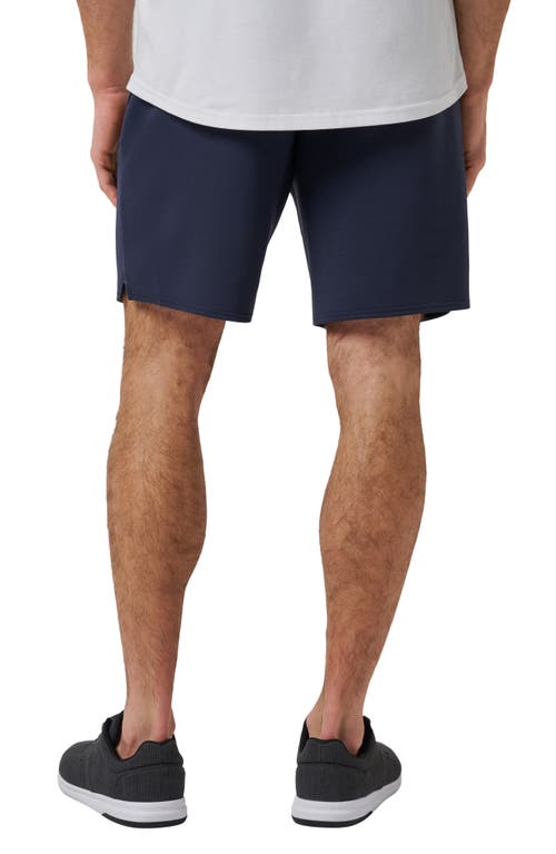 Travismathew Fibercloud Drawstring Shorts In Total Eclipse