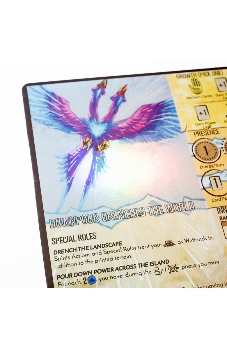 Greater Than Games Spirit Island Feather & Flame Premium Foil Spirit Panels 4 Panels, Alternate, color, Multicolored