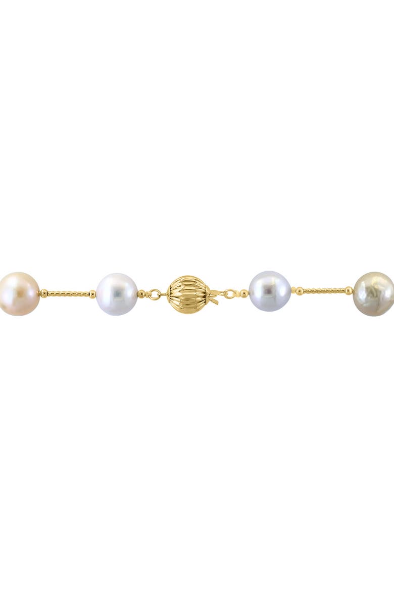 EFFY 14K Gold & Mixed Tone 9-11mm Freshwater Pearl Necklace, Alternate, color, 