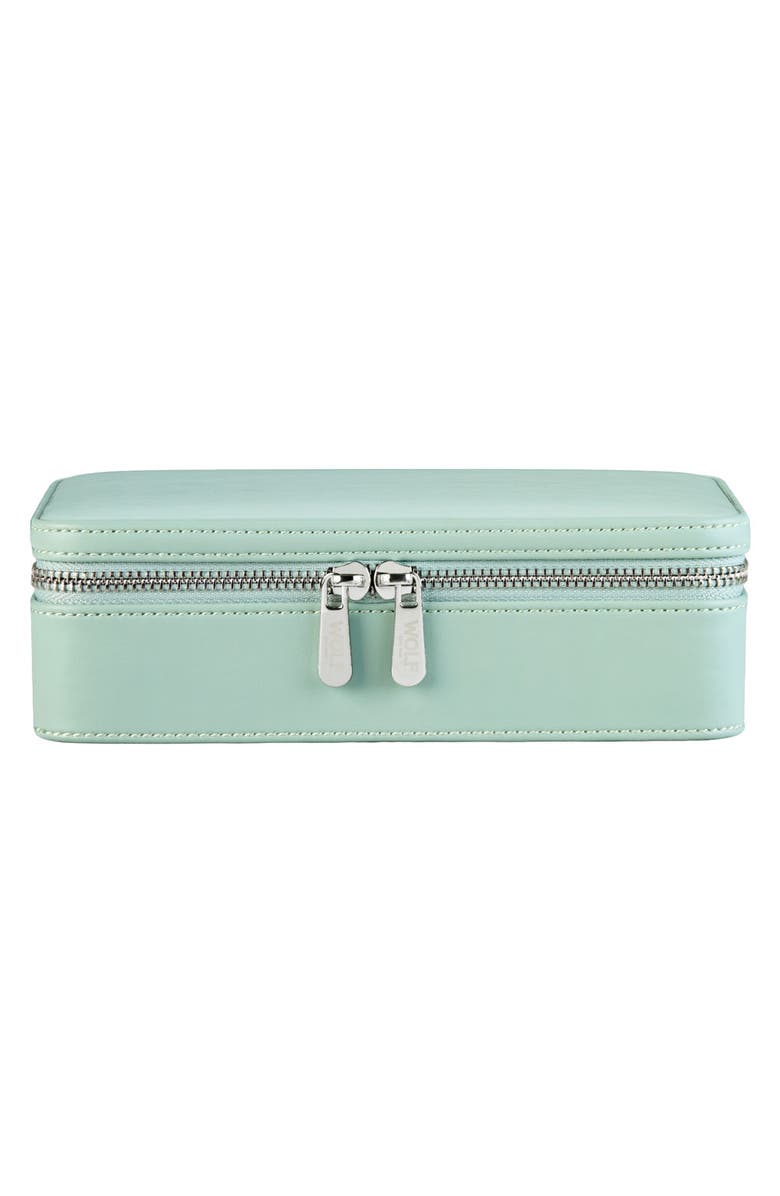 WOLF X LIBERTY Medium Zip Case, Main, color, Sage