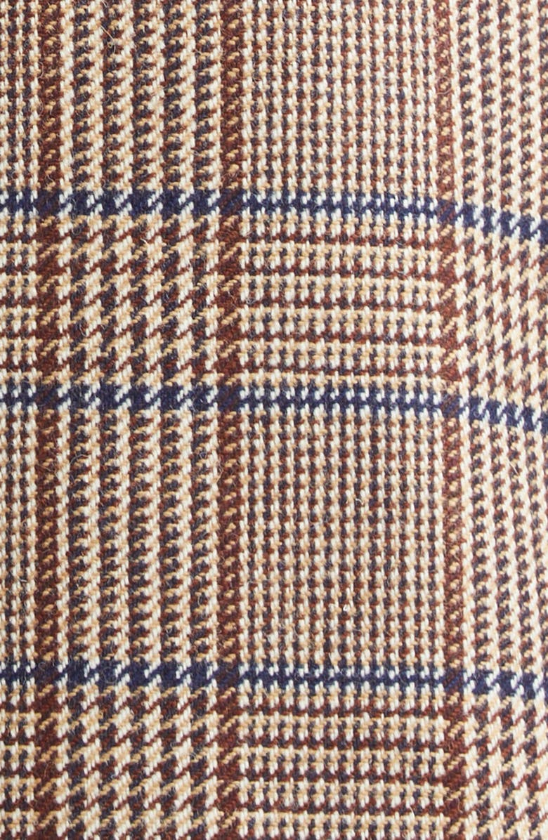 Thom Browne Shrunken Fit Hunting Tweed Armband Sport Coat, Alternate, color, Dark Brown