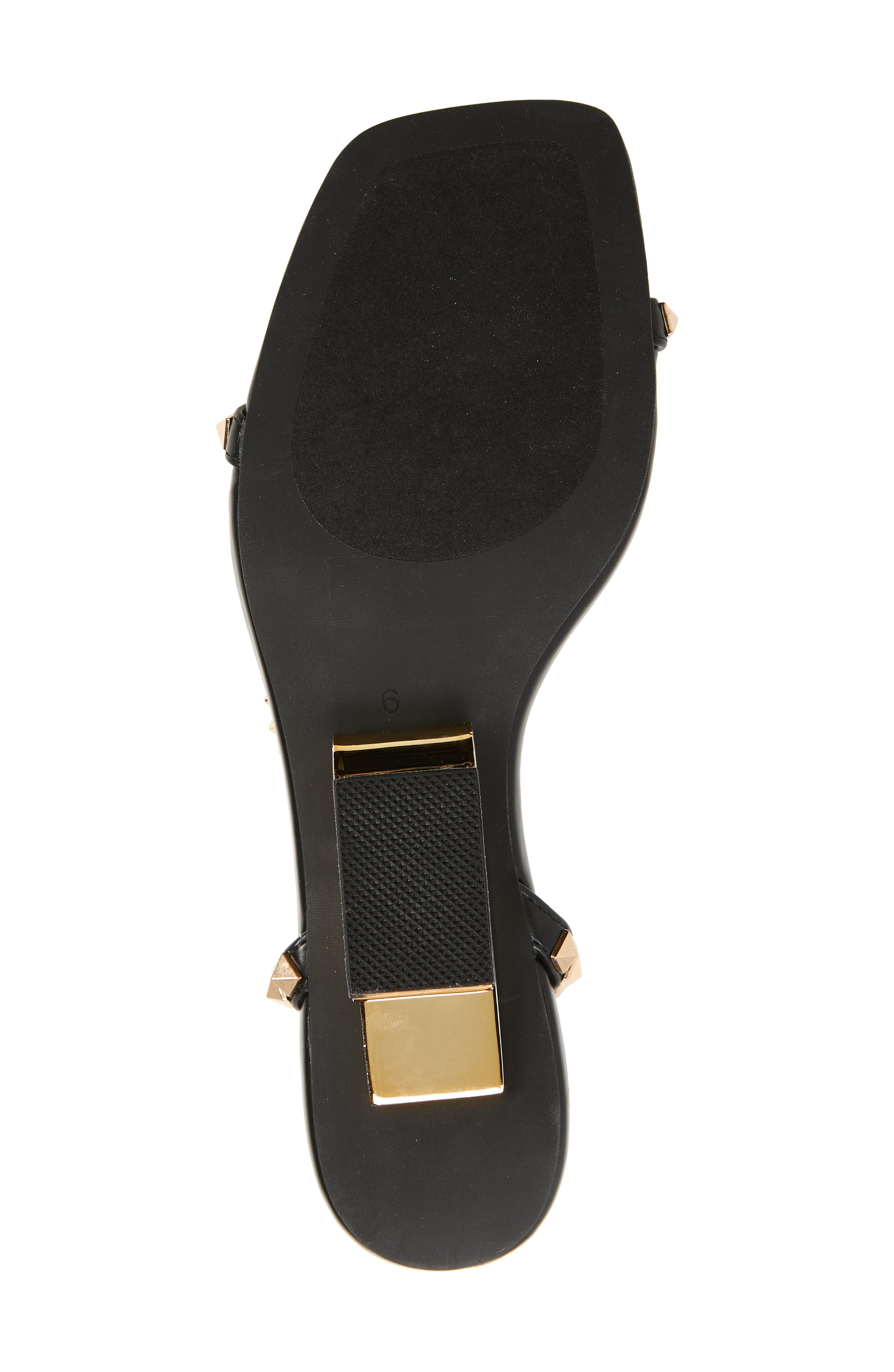 Luxor Ankle Strap Sandal, Alternate, color, BLACK GOLD