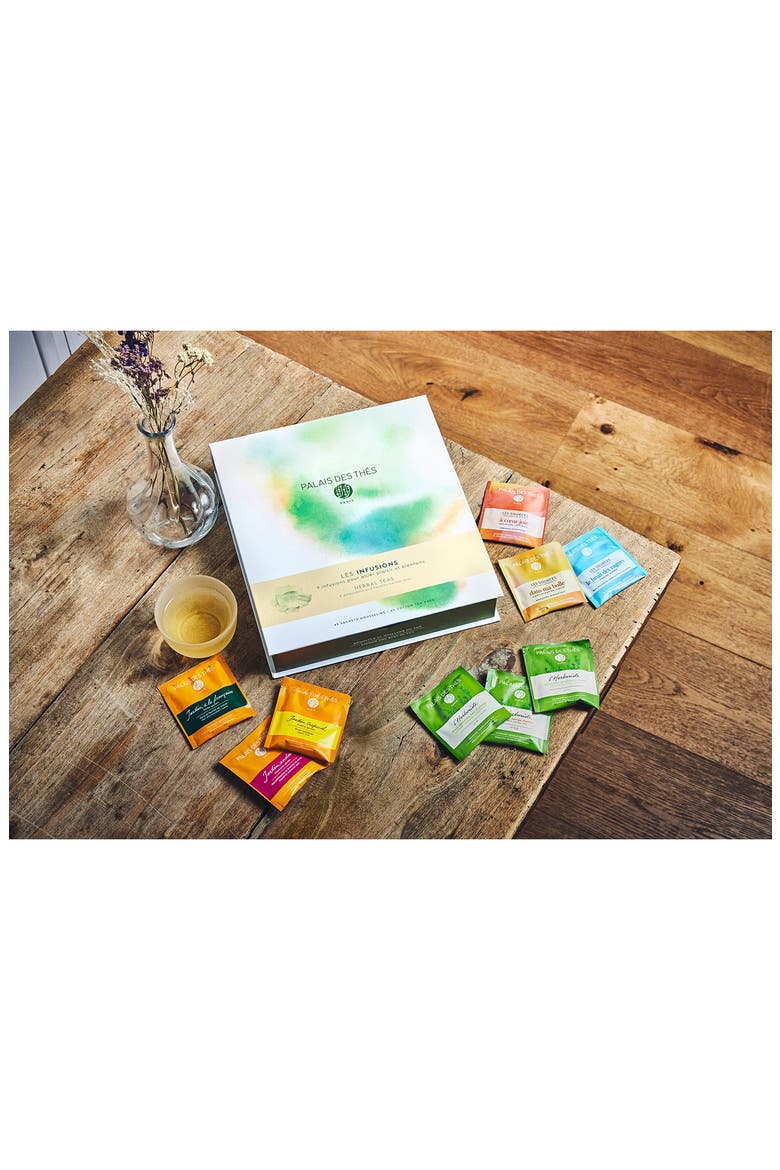 Herbal Teas Assorted Gift Set, Alternate, color, GREEN