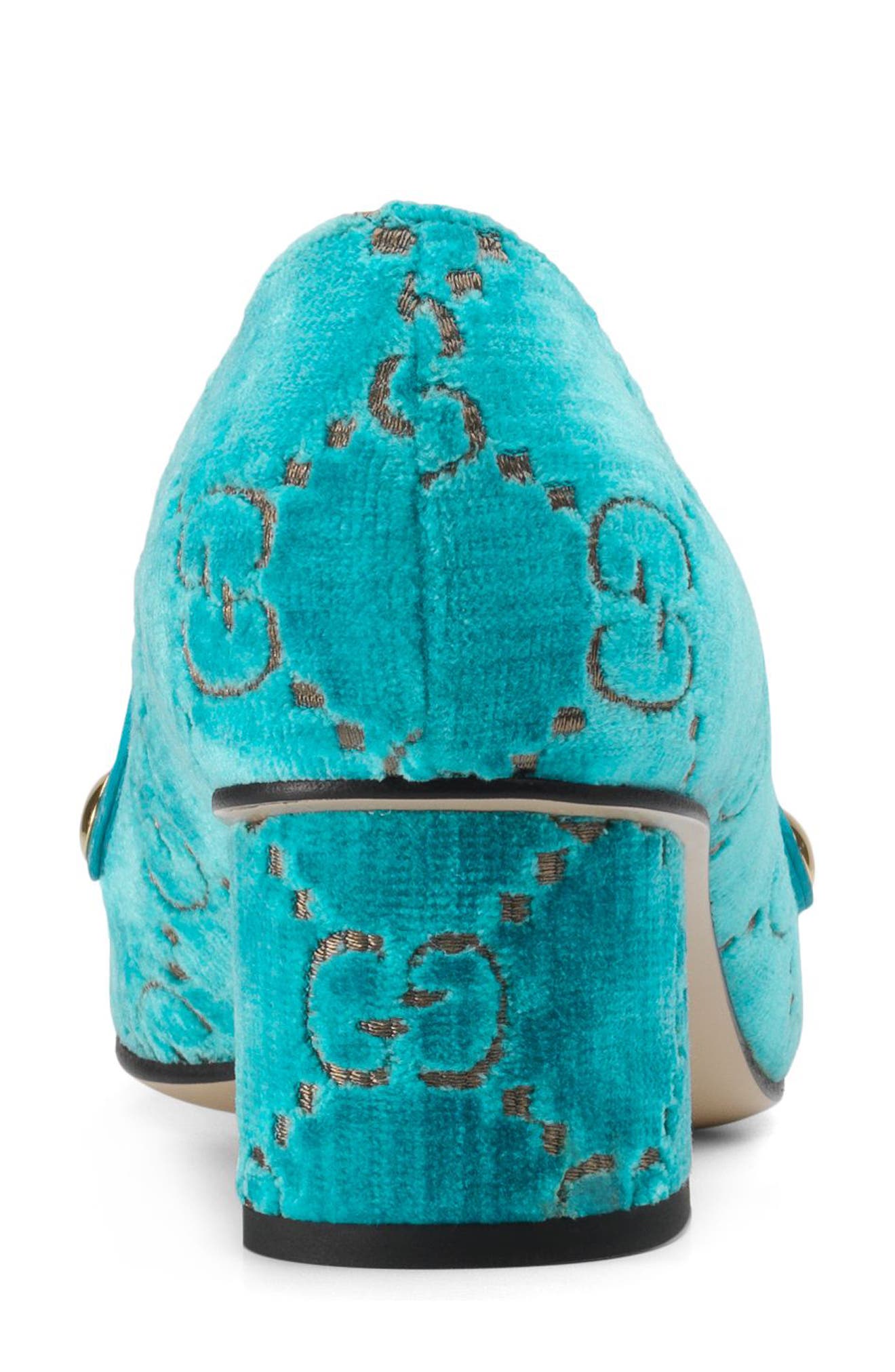 Gucci Sylvie Loafer Pump, Alternate, color, 