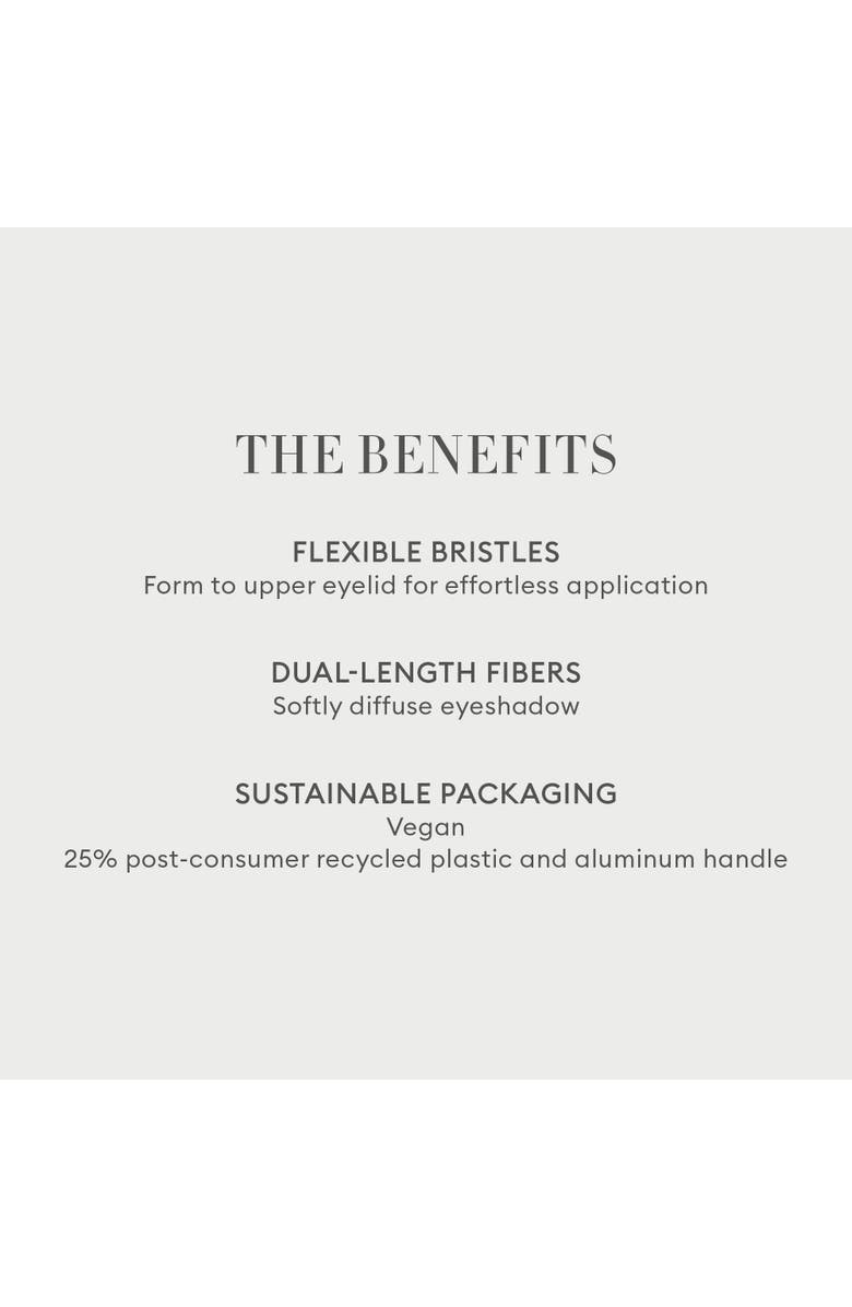 Rose Inc Number 7 Fan Eyeshadow Brush, Alternate, color, NO COLOR